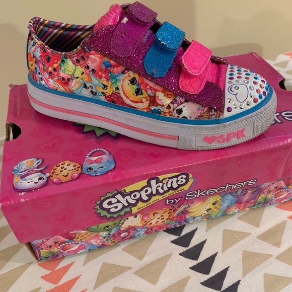 skechers shopkins twinkle toes